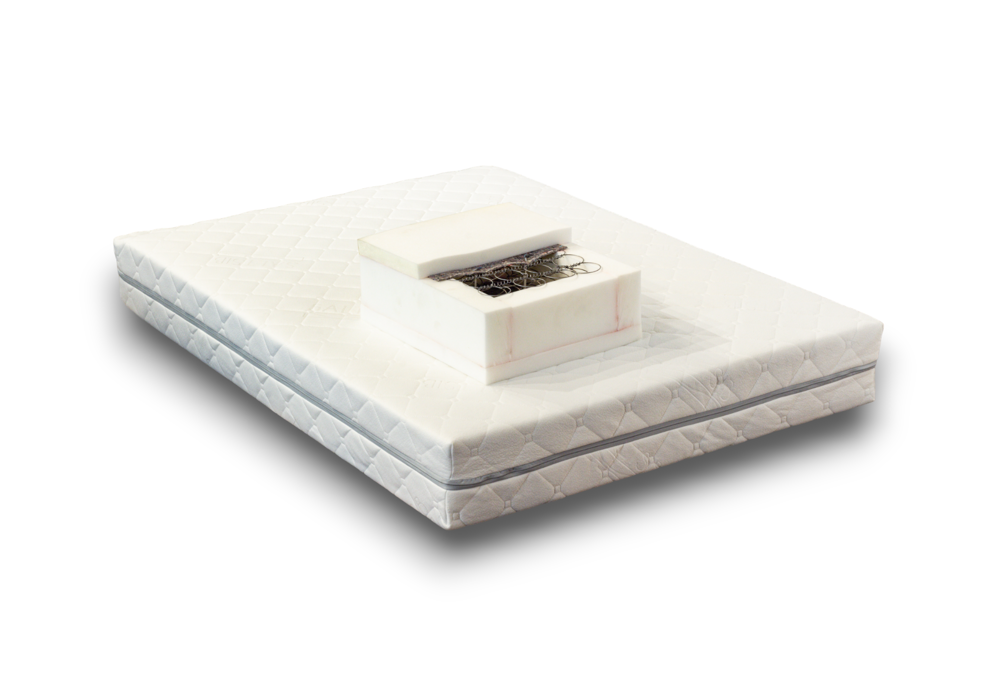 Mattress on a white background